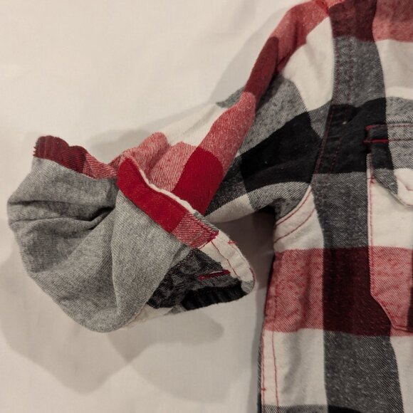 BabyGap Lined Plaid Flannel Shirt (Button-Down) - Picture 6 of 16